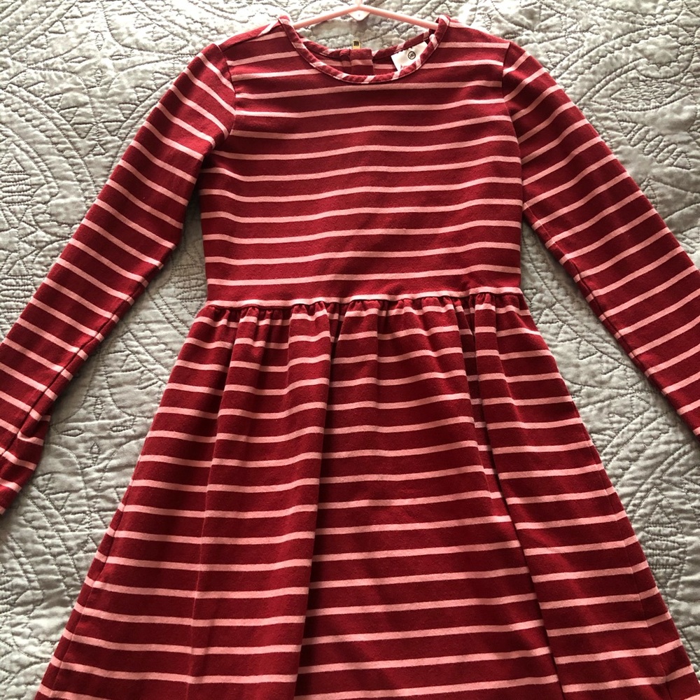 Hanna Andersson dress, 140 Red and pink